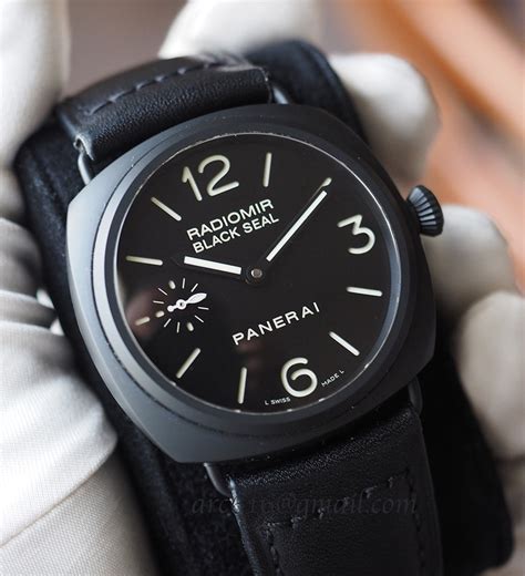 panerai 292 ceramic|Panerai Radiomir Black Seal PAM 00292 .